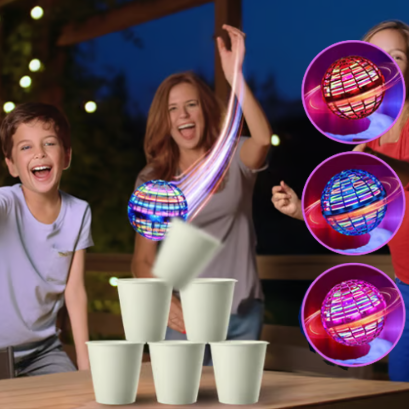 Flying Rotating Hover Ball