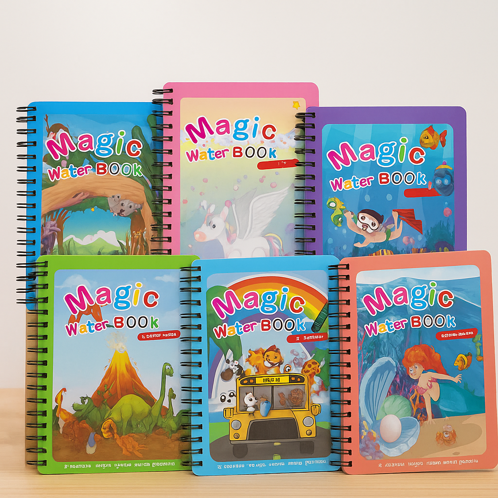 Children's Magic Water Painting Book