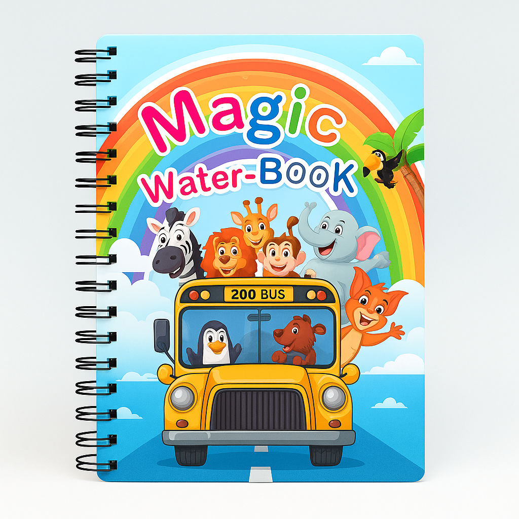 Children's Magic Water Painting Book