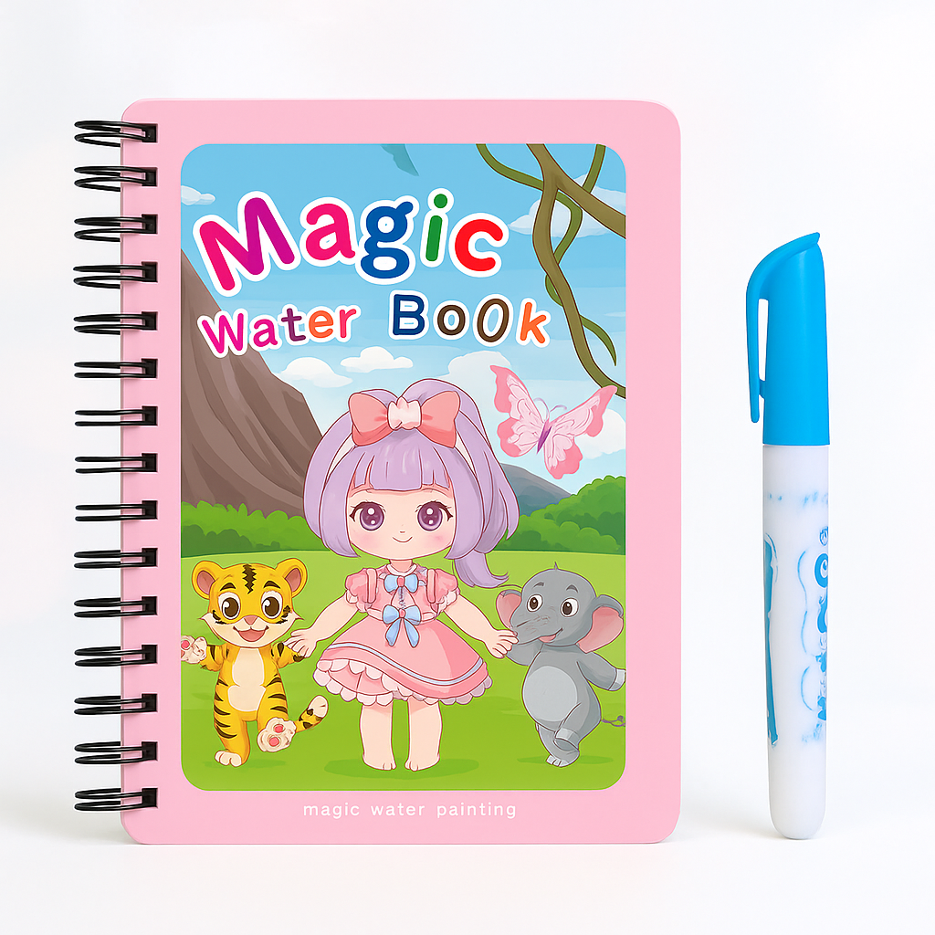 Children's Magic Water Painting Book