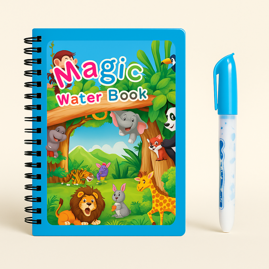 Children's Magic Water Painting Book