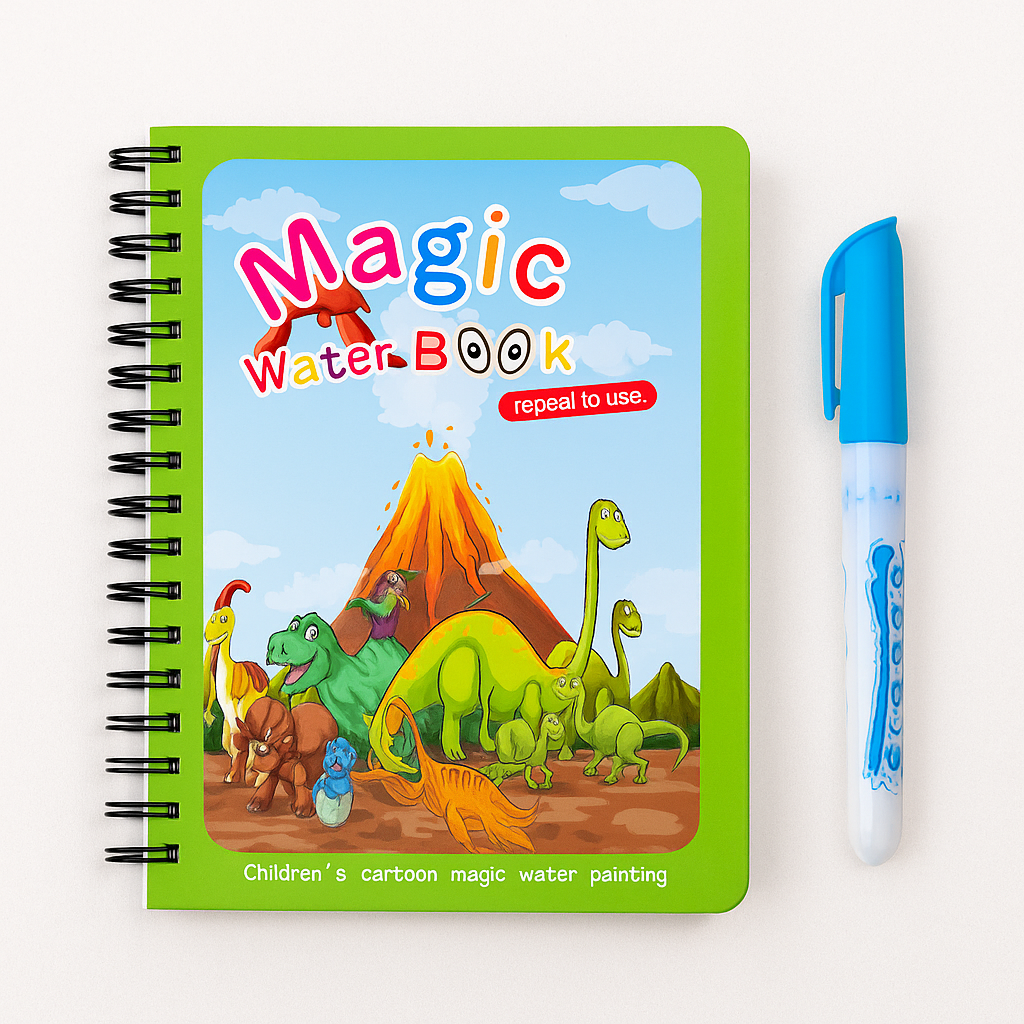 Children's Magic Water Painting Book