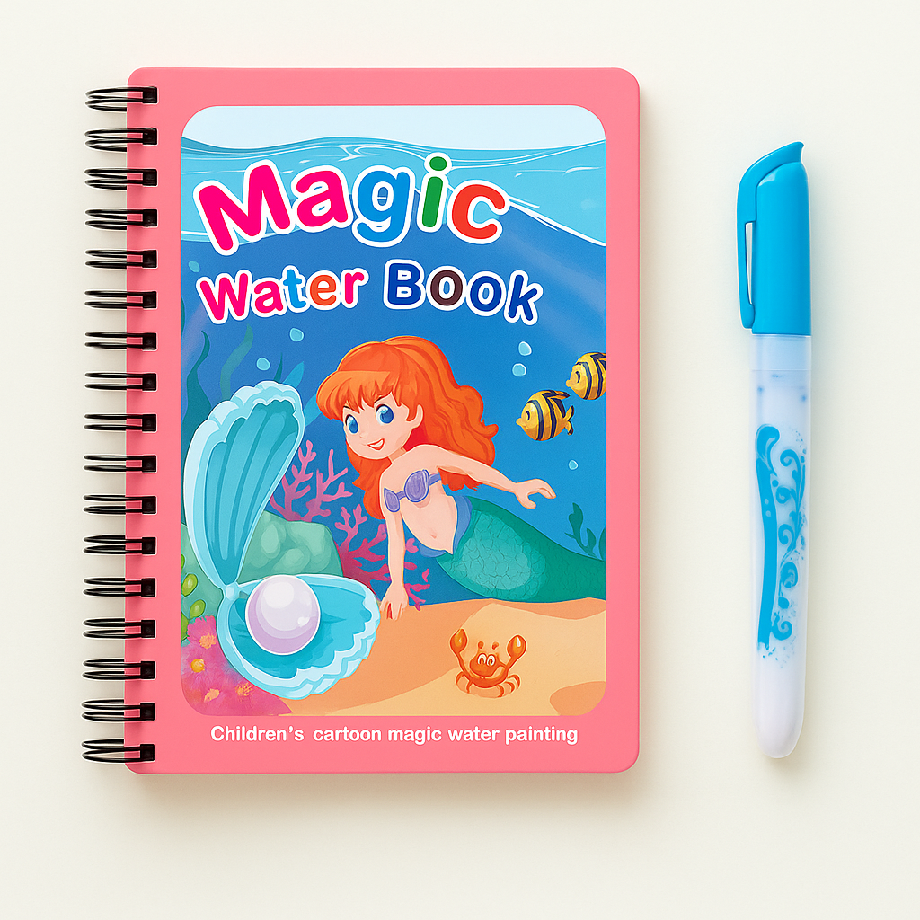 Children's Magic Water Painting Book