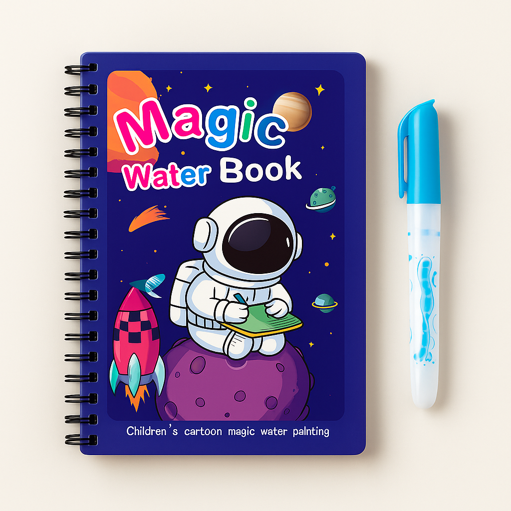 Children's Magic Water Painting Book