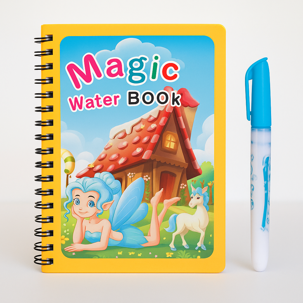 Children's Magic Water Painting Book