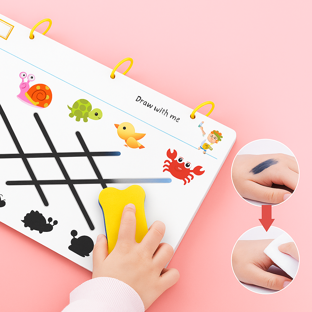Preschool Pen Control Practice Workbook