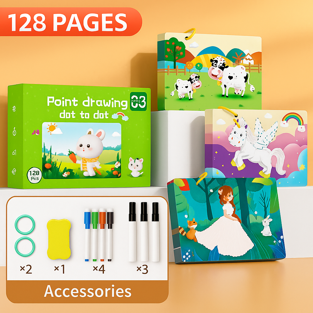 Preschool Pen Control Practice Workbook