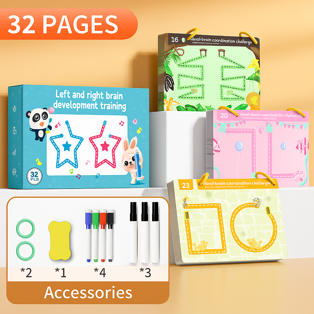 Preschool Pen Control Practice Workbook