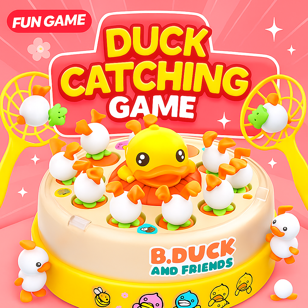 Duck Catching Game – Interactive Family Toy