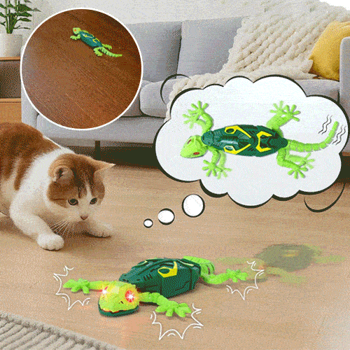 Wall-Climbing Chameleon – LED Eyes & Flexible Movement