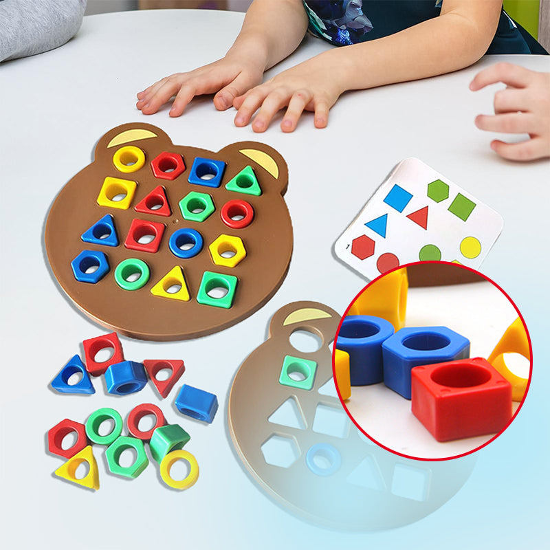 ShapeBear | Playing and learning with fun - Montessori toys to discover shapes