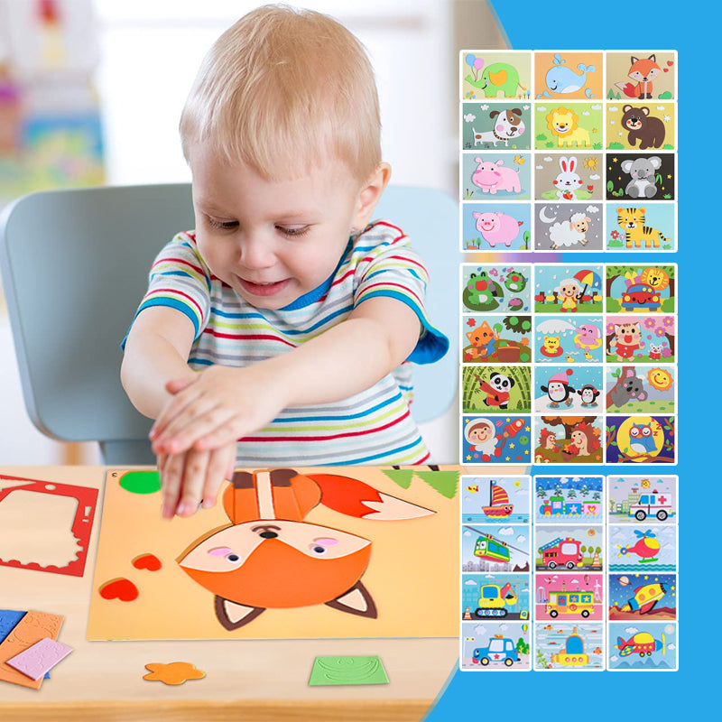 Toystar Kitstix | Encourages creativity and craftsmanship - Make your own 3D animal stickers - Stimuleert creativiteit en ...