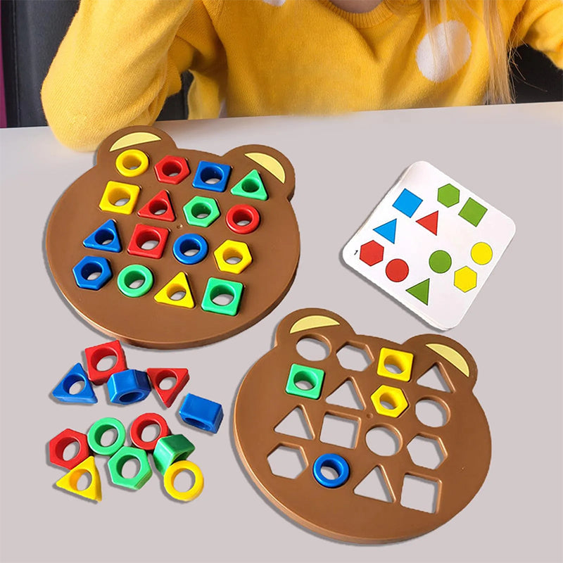 Toystar ShapeBear | Playing and learning with fun - Montessori toys to discover shapes - Spelen en leren met plezier - Mon...