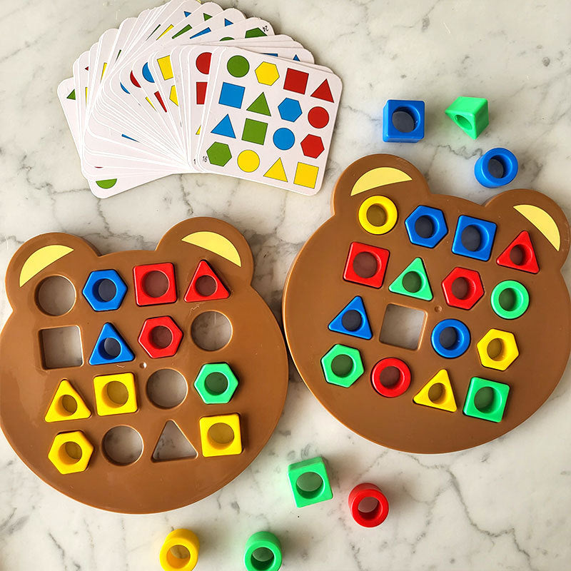Toystar ShapeBear | Playing and learning with fun - Montessori toys to discover shapes - Spelen en leren met plezier - Mon...