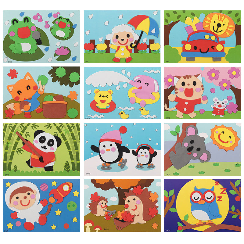 Kitstix | Encourages creativity and craftsmanship - Make your own 3D animal stickers