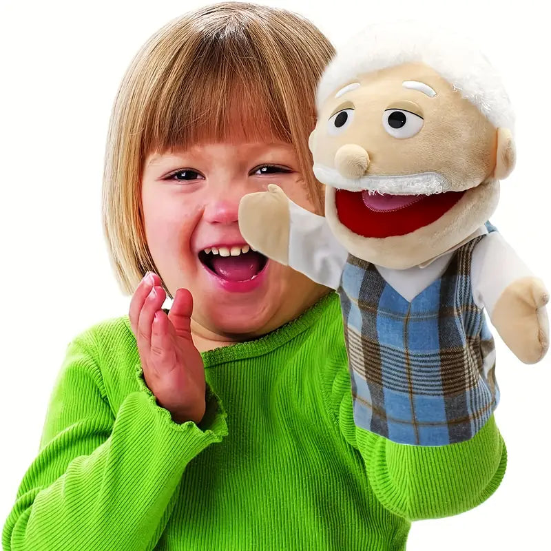 Glove puppet fun | Magical Puppetry - Soft plush hand puppet for interactive play fun