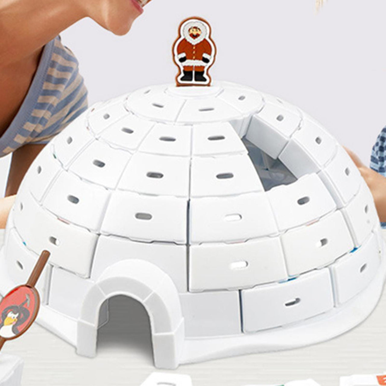 Toystar Igloo Bricks | Free your inner joy with this penguin board game! - Stimulates fun and strategic thinking - Bevrijd...