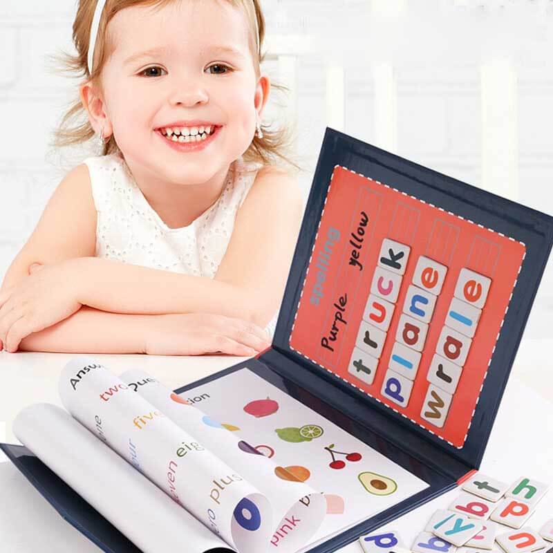 Toystar MagicWords | Learning through play - Magnetic writing and spelling book for children - Spelenderwijs leren - Magne...