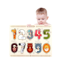 Thumbnail for Toystar NummaPals | Learn to count in a playful way! - Montessori puzzle book with numbers and animals - Spelenderwijs ler...