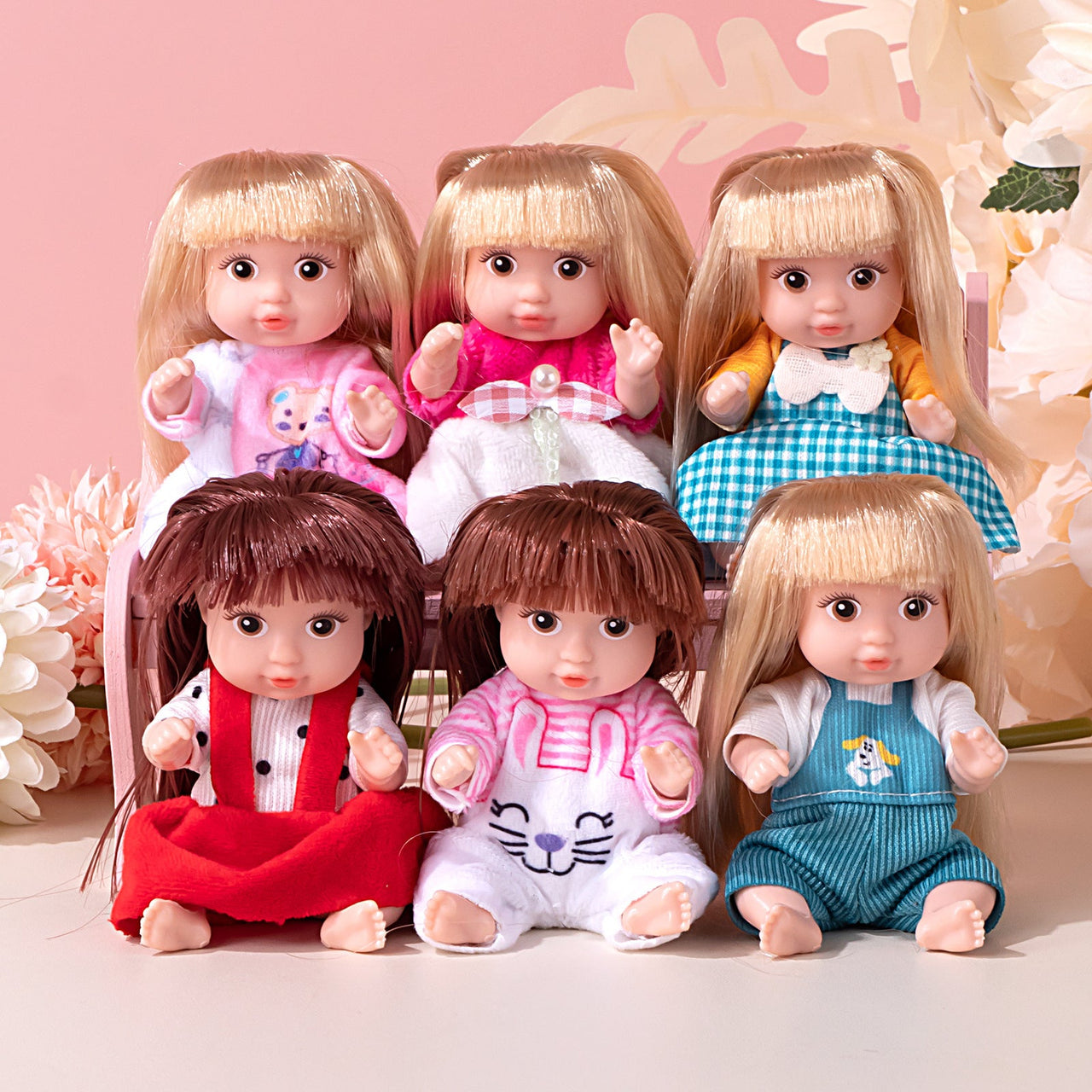 Toystar DollyDreams | Magical play fun - Set of cute dolls with colorful dresses - Bestseller - Magisch speelplezier - Set...