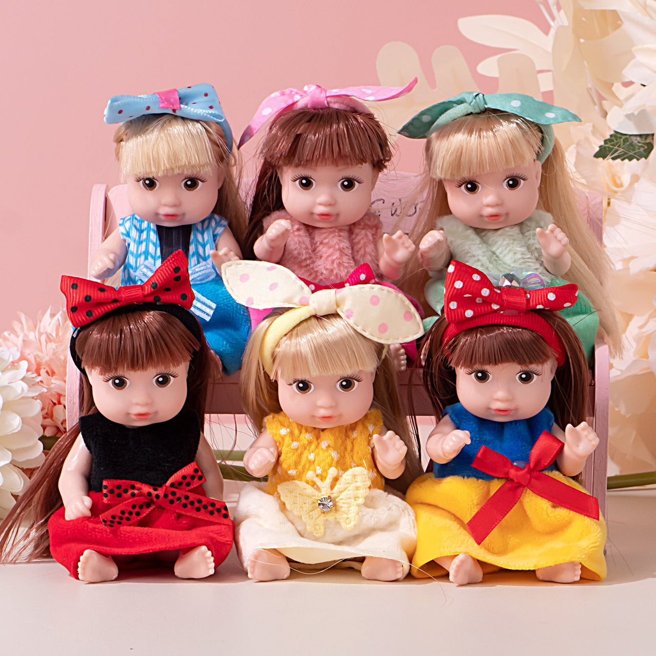 Toystar DollyDreams | Magical play fun - Set of cute dolls with colorful dresses - Bestseller - Magisch speelplezier - Set...