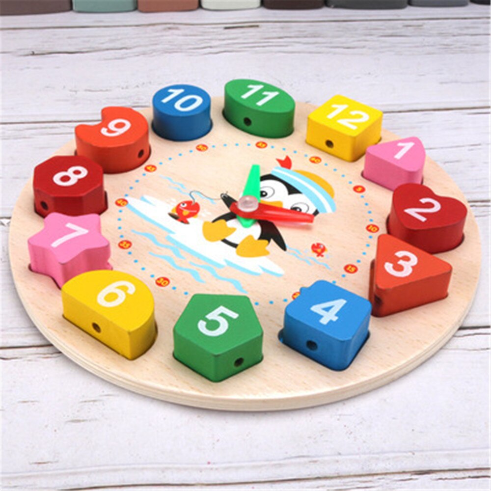 Toystar EcoToys Wonderful Clock | Develop Time Sense - Educational Montessori Clock - Ontwikkel Tijdsbesef - Educatieve Mo...