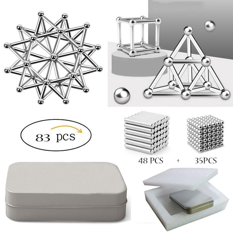 Toystar Magnetic Rods and Balls Set | Creative Building - Create Endless Structures - Bestseller - Creatief Bouwen - Maak ...