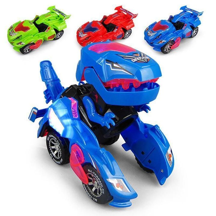 Toystar Transform Dino Car | Give your child endless adventures - The ultimate transforming dinosaur car - Geef je kind ei...