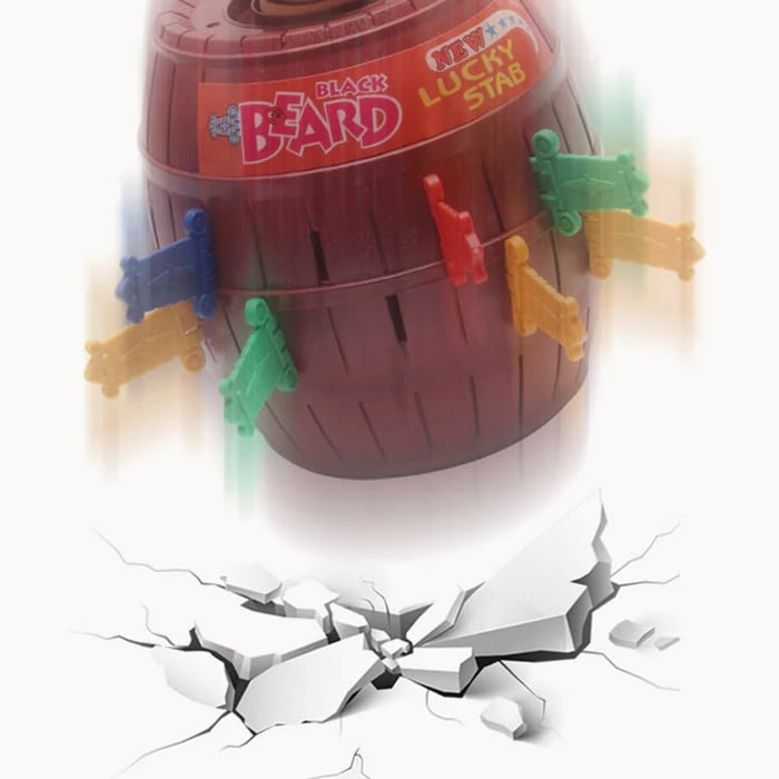 Pirate Bucket Toy | Exciting - Interactive Game for Children