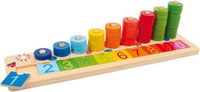 Thumbnail for Toystar EcoToys Counting Fun | Make learning fun - Colorful wooden math board - Maak leren leuk - Kleurrijk houten rekenbo...