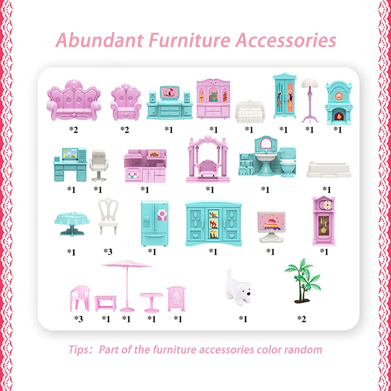 Toystar Wonderland Dollhouse | Magical mini world - DIY princess castle with LED lighting - Bestseller - Magische miniwere...