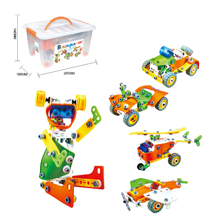 Toystar BuildMaster Pro | Build the Future - STEM Construction Kit 165-piece - Bouw de Toekomst - STEM Bouwpakket 165-deli...