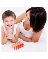 Thumbnail for Toystar Ecotoys SensoryBlocks | Develop sense of touch and coordination - Montessori wooden puzzle set - Ontwikkel tastzin...
