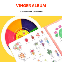 Thumbnail for Toystar Finger Stamp Painting Set | Stimulates creativity and fun - Ink painting cushion for children - Stimuleert creativ...