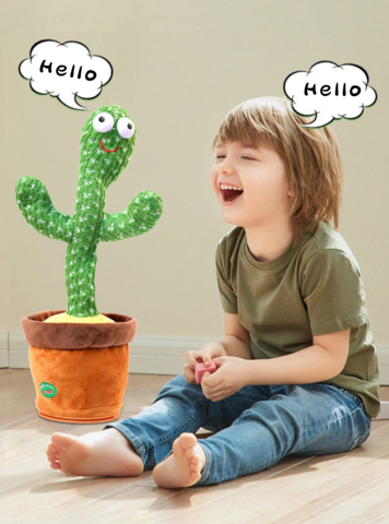 Toystar Dancing Cactus | Interactive toys - Stimulates creativity and provides endless fun - Bestseller - Interactief spee...