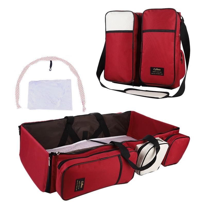 Toystar MommyEase™ | All-in-one comfort on the go - Luxury changing bag with travel cot - Alles-in-één comfort voor onderw...