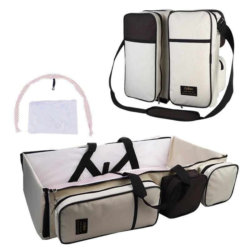 Toystar MommyEase™ | All-in-one comfort on the go - Luxury changing bag with travel cot - Alles-in-één comfort voor onderw...