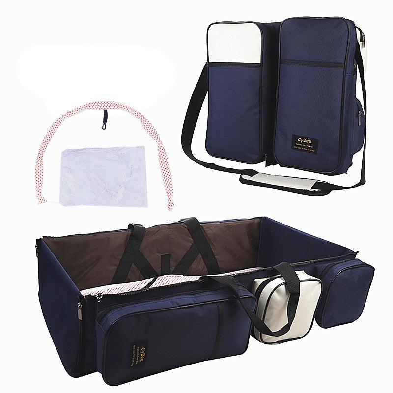 Toystar MommyEase™ | All-in-one comfort on the go - Luxury changing bag with travel cot - Alles-in-één comfort voor onderw...