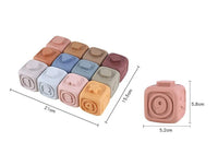 Thumbnail for Toystar Baby Silicone Blocks | Learning and Playing - Montessori Toys - Leren en Spelen - Montessori Speelgoed (12)