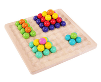 Thumbnail for Ecotoys BeadBounce | Count, Slide, Win - Montessori Bead Board Sorting Game