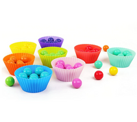 Thumbnail for Ecotoys BeadBounce | Count, Slide, Win - Montessori Bead Board Sorting Game