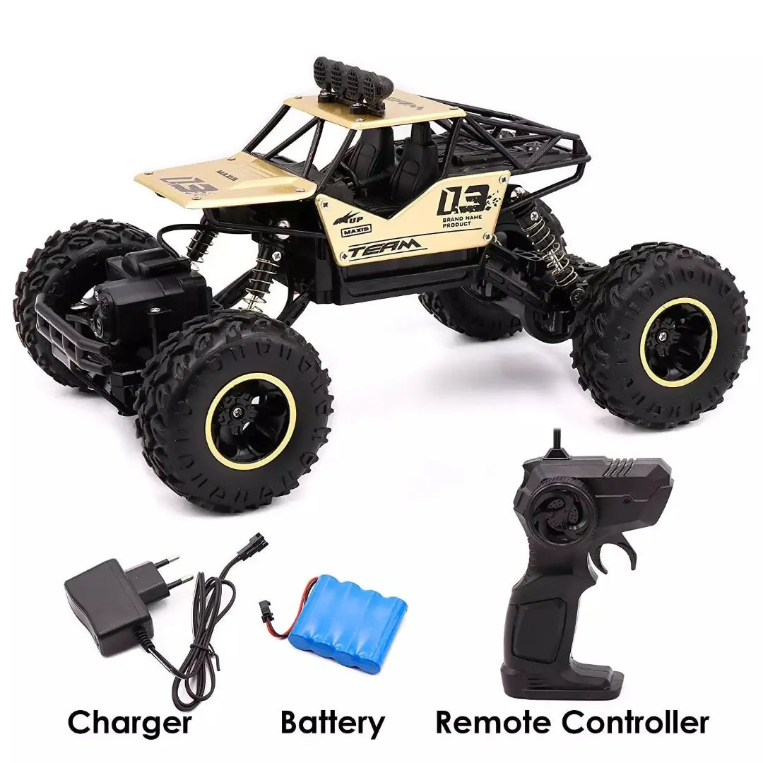 Toystar MonsterCrawler RC Truck | 4WD Off-Road Adventure - Remote Control Monster Truck - 4WD Off-Road Avontuur - Remote C...
