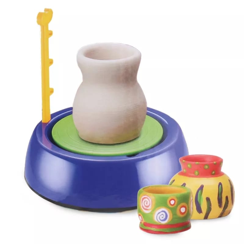 Creative Pottery Set | Learn and Make Your Own Pots - DIY Clay Workshop for Children