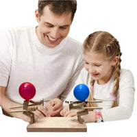 Thumbnail for Toystar Bamboo Playmates | Laugh together, play together - Wooden fighting robots - Samen lachen, samen spelen - Houten ve...