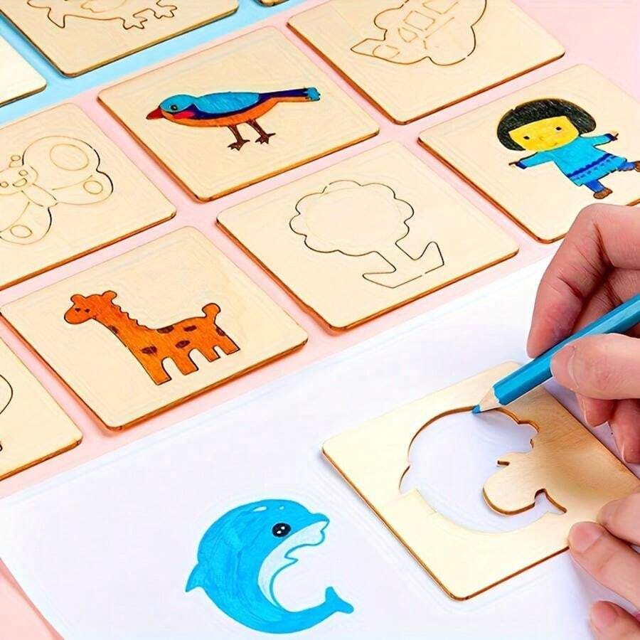 Toystar Toddler Art Templates | Educational and playful templates - Discover creativity in toddlers - Toddler Art Template...