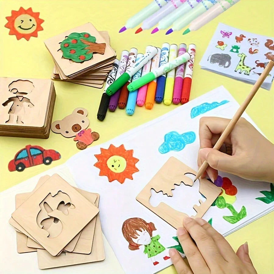 Toystar Toddler Art Templates | Educational and playful templates - Discover creativity in toddlers - Toddler Art Template...