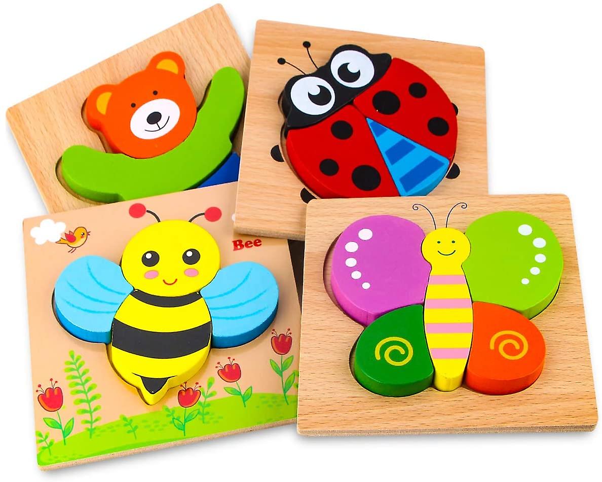 Toystar EcoToys Fun Animal Puzzle | Educational and Creative - 3D Puzzle for Children - Leerzaam en Creatief - 3D Puzzel v...