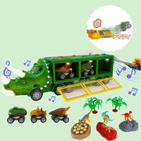 Thumbnail for Toystar Musical Dinosaur Truck | Fun Dinosaur Transporter Toy - Encourages creative play and motor skills - Prettige Dinos...