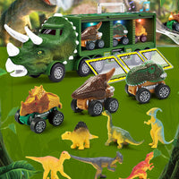 Thumbnail for Toystar Musical Dinosaur Truck | Fun Dinosaur Transporter Toy - Encourages creative play and motor skills - Prettige Dinos...