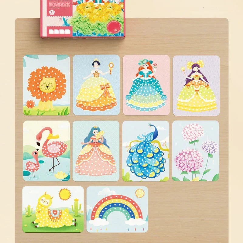 Toystar Artistic | Enchanting Prick Princess Paint Stickers - Creative painting fun for kids - Betoverende Prikprinses Ver...